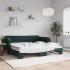 Sofá cama nido terciopelo verde oscuro 100x200