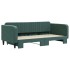 Sofá cama nido terciopelo verde oscuro 100x200