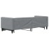Sofá cama nido tela gris claro 80x200