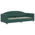 Sofá cama nido terciopelo verde oscuro 90x200