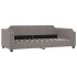 Sofá cama nido con colchón tela taupe 80x200