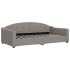Sofá cama nido con colchón tela gris taupe 100x200