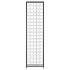 Botellero para 95 botellas hierro forjado negro 54x18x200