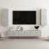 Juego de muebles de salón 5 piezas gris