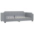 Sofá cama nido con cajones tela gris claro 80x200