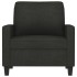 Sillón de tela negro 60