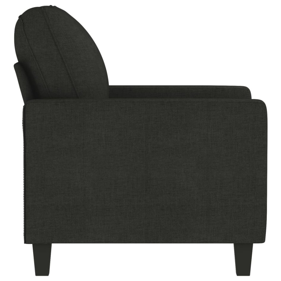 Sillón de tela negro 60