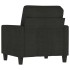 Sillón de tela negro 60