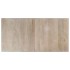 Mesa de comedor madera maciza de mango blanco 160x80x75