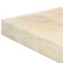 Mesa de comedor madera maciza de mango blanco 160x80x75