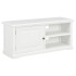 Mueble para TV de madera blanco 90x30x40