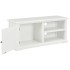Mueble para TV de madera blanco 90x30x40