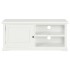 Mueble para TV de madera blanco 90x30x40