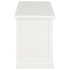 Mueble para TV de madera blanco 90x30x40