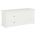 Mueble para TV de madera blanco 90x30x40