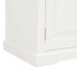 Mueble para TV de madera blanco 90x30x40