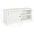 Mueble para TV de madera blanco 90x30x40