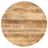 Superficie de mesa redonda madera maciza de mango 25-27 mm