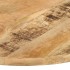 Superficie de mesa redonda madera maciza de mango 25-27 mm