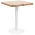 Mesa de bistró MDF marrón claro 60x60