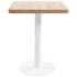 Mesa de bistró MDF marrón claro 60x60