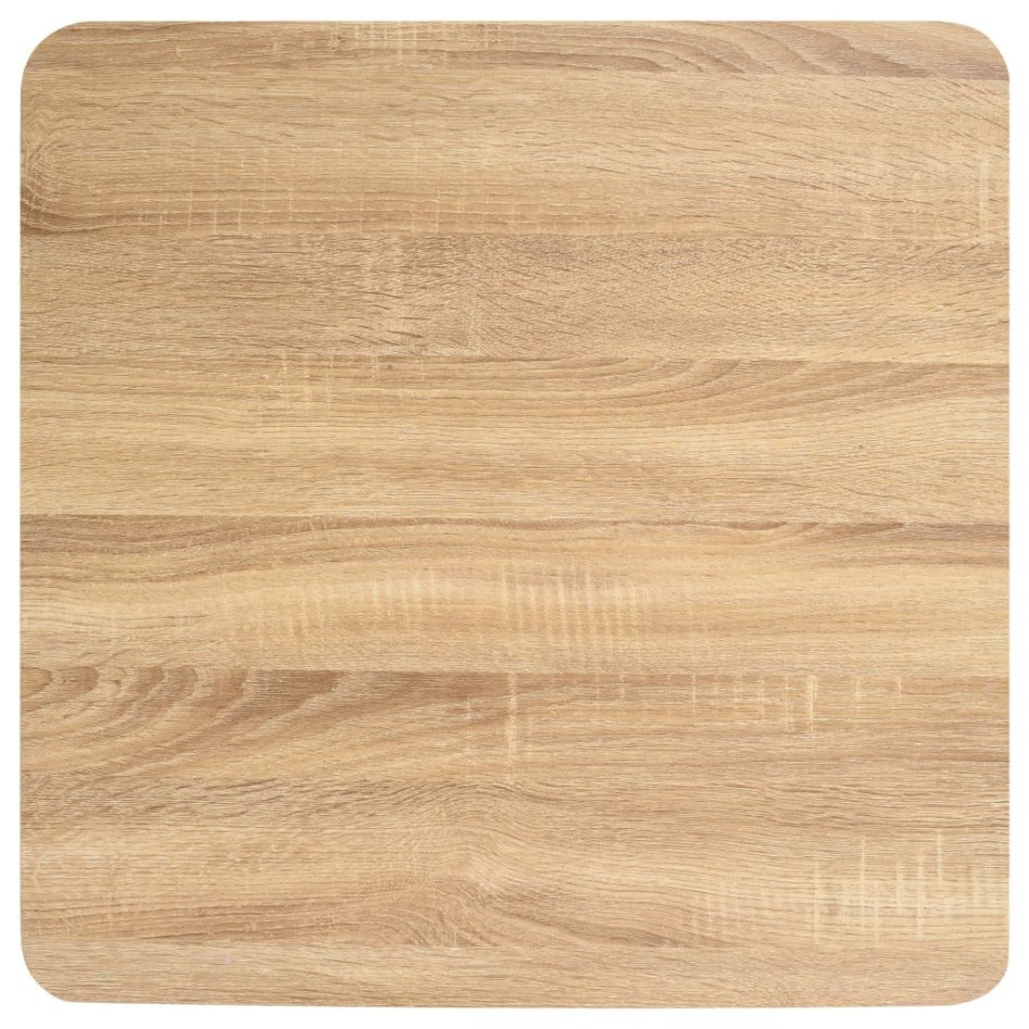 Mesa de bistró MDF marrón claro 60x60