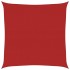 Toldo de vela rojo HDPE 160 g/m² 7x7