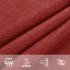 Toldo de vela rojo HDPE 160 g/m² 7x7