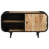Mueble para TV de madera maciza de mango rugosa 90x30x48