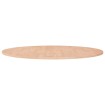 Superficie de mesa redonda madera de roble sin tratar Ø90x1,5cm