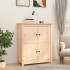 Aparador de madera maciza de pino 83x41,5x100