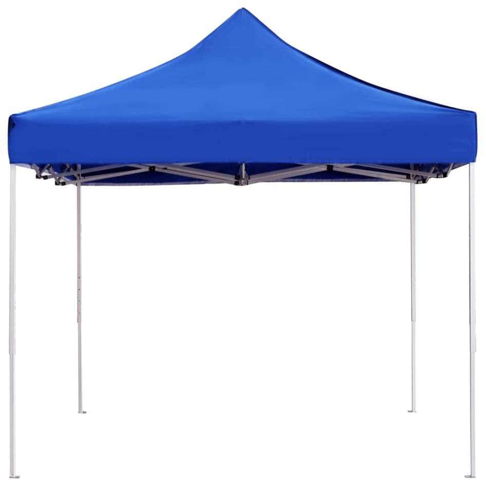 Carpa plegable profesional de aluminio azul 4,5x3