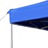 Carpa plegable profesional de aluminio azul 4,5x3