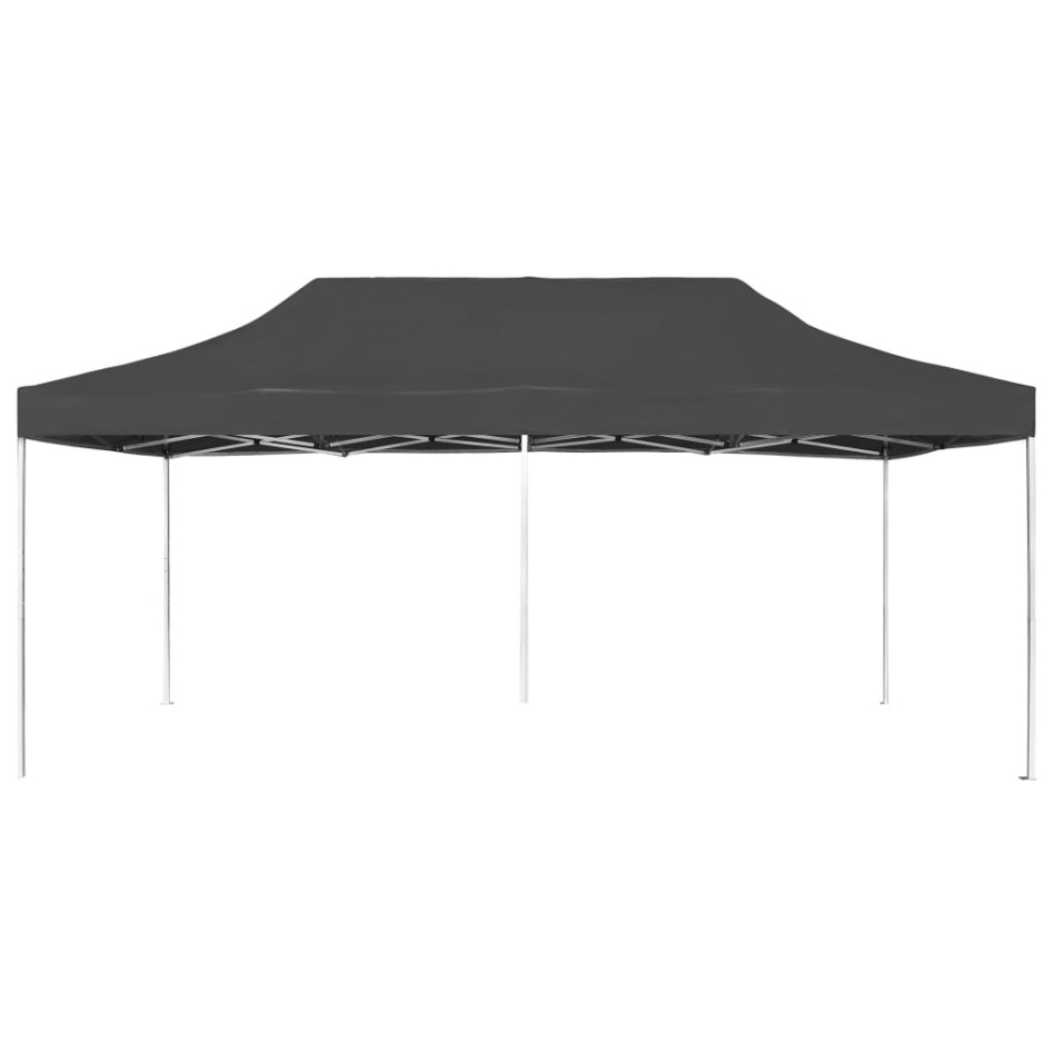 Carpa plegable profesional de aluminio antracita 6x3