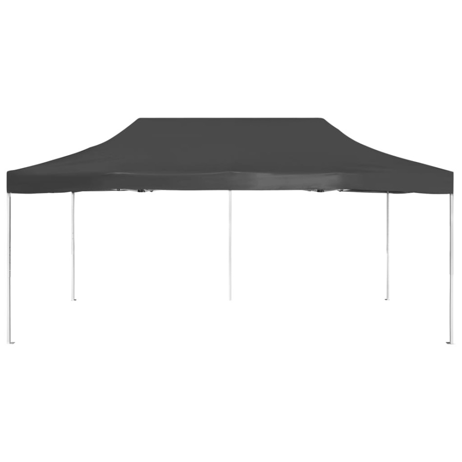 Carpa plegable profesional de aluminio antracita 6x3