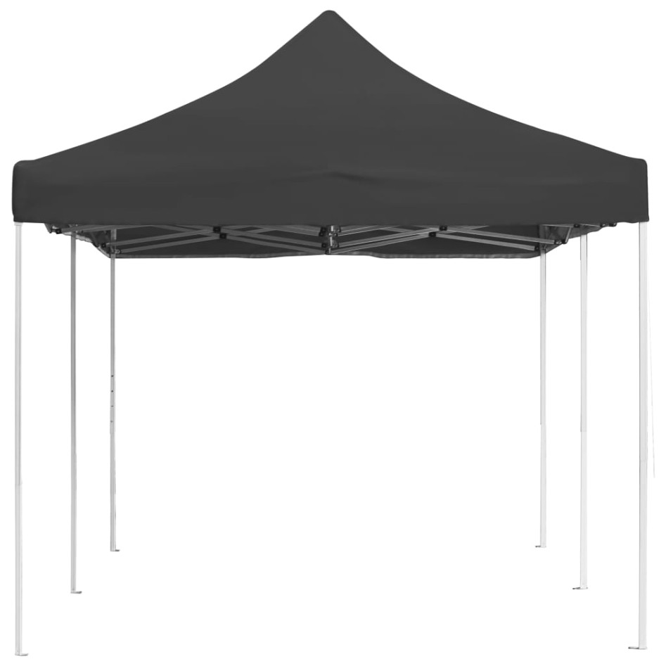 Carpa plegable profesional de aluminio antracita 6x3