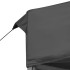 Carpa plegable profesional de aluminio antracita 6x3