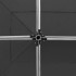 Carpa plegable profesional de aluminio antracita 6x3