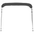 Toldo Bimini de 4 arcos gris antracita 243x210x137