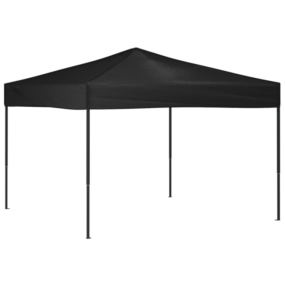 Carpa para fiestas plegable negro 3x3