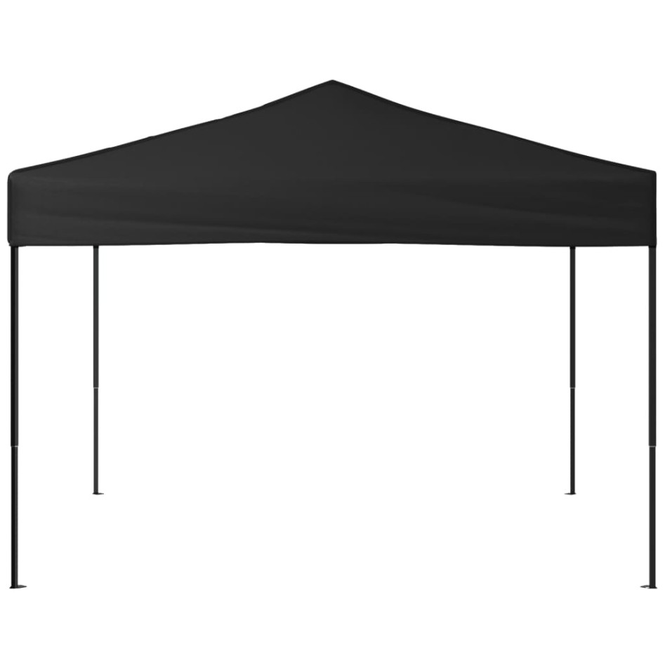 Carpa para fiestas plegable negro 3x3