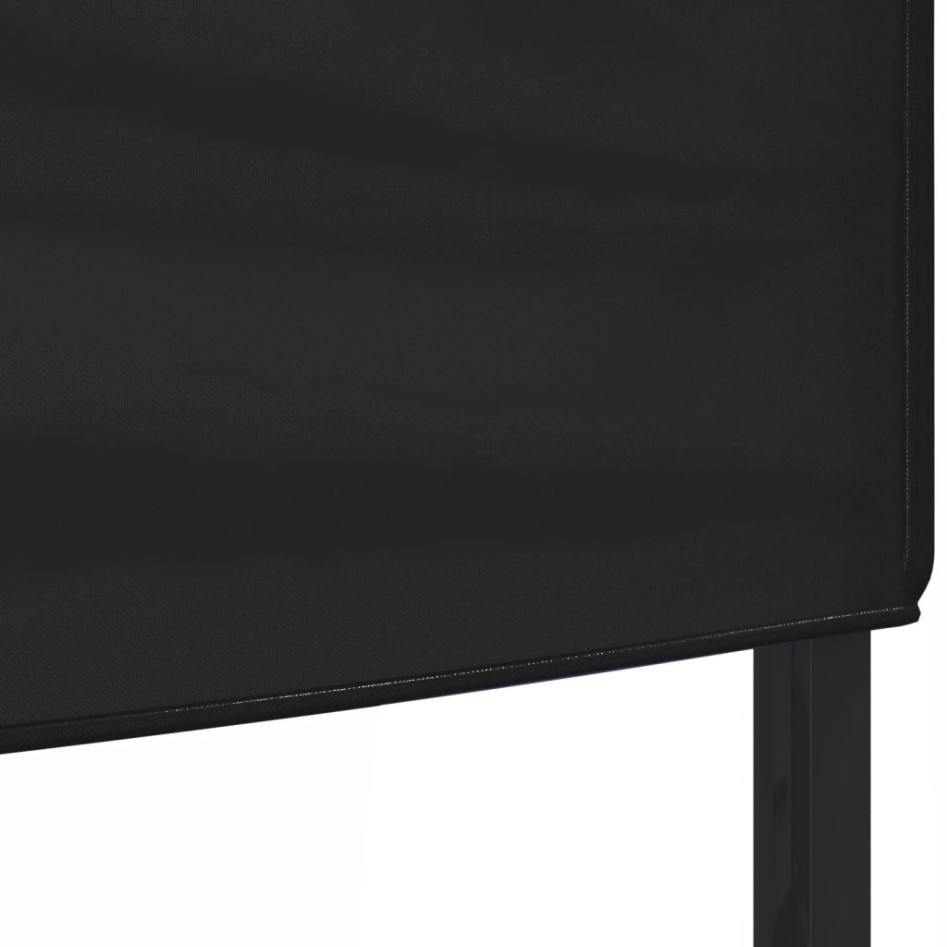 Carpa para fiestas plegable negro 3x3
