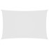 Toldo de vela rectangular tela Oxford blanco 6x8