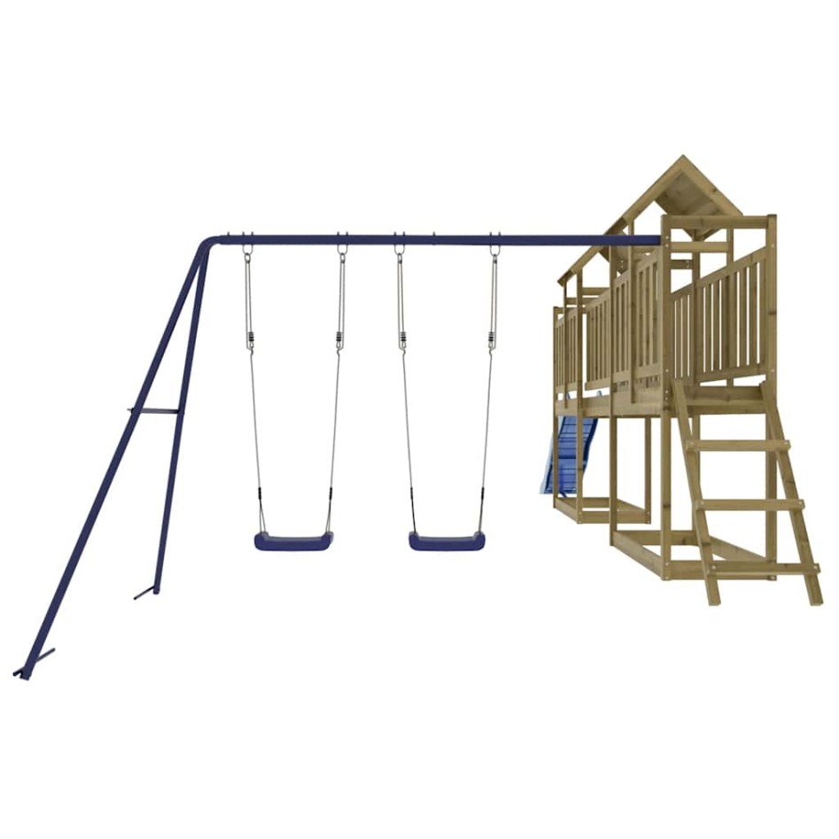 Parque infantil de exterior madera de pino