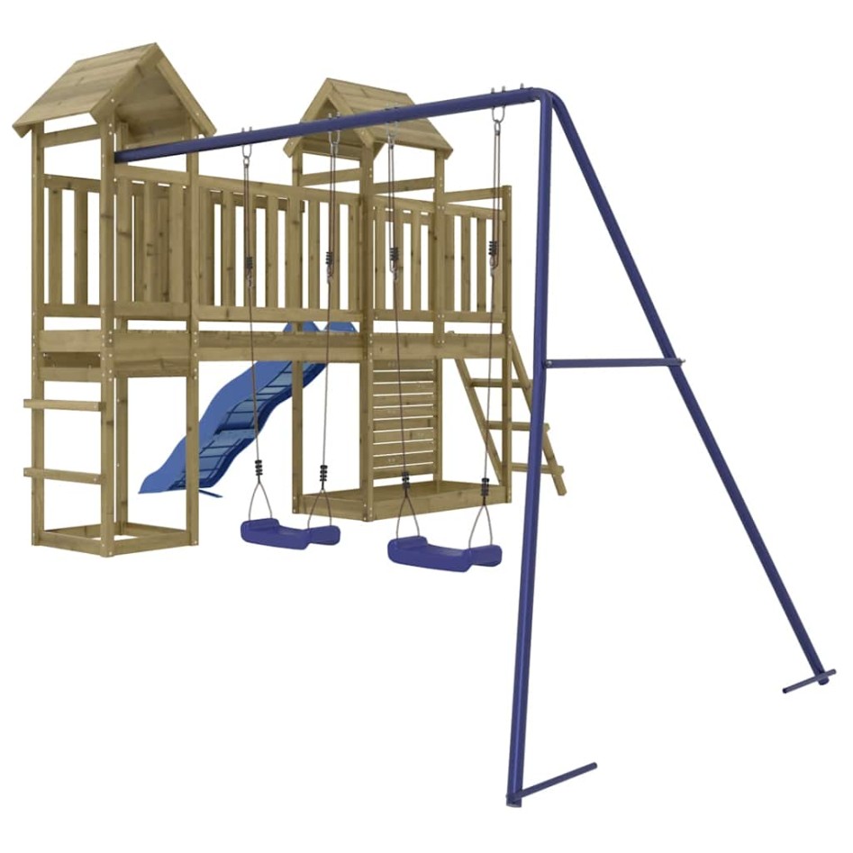 Parque infantil de exterior madera de pino