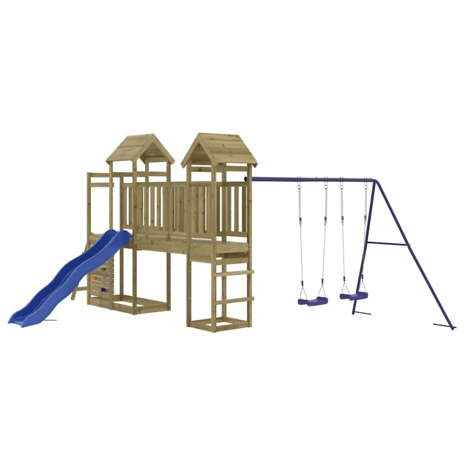 Parque infantil de exterior madera de pino