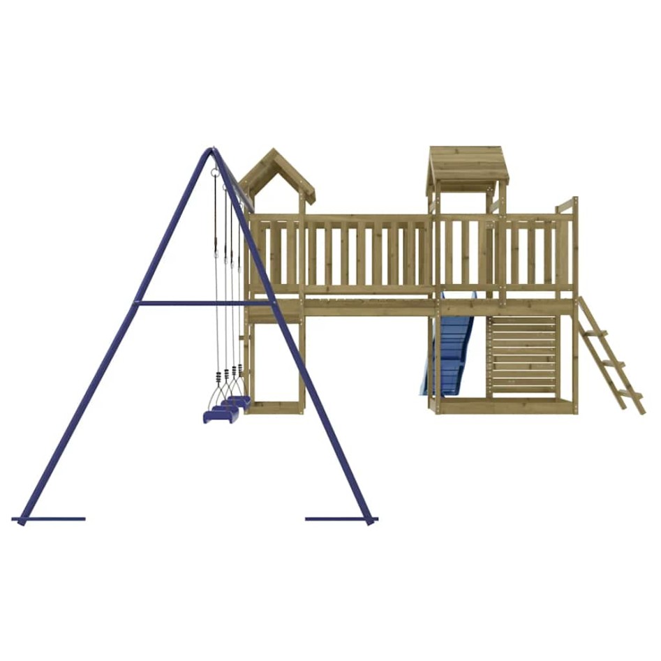 Parque infantil de exterior madera de pino