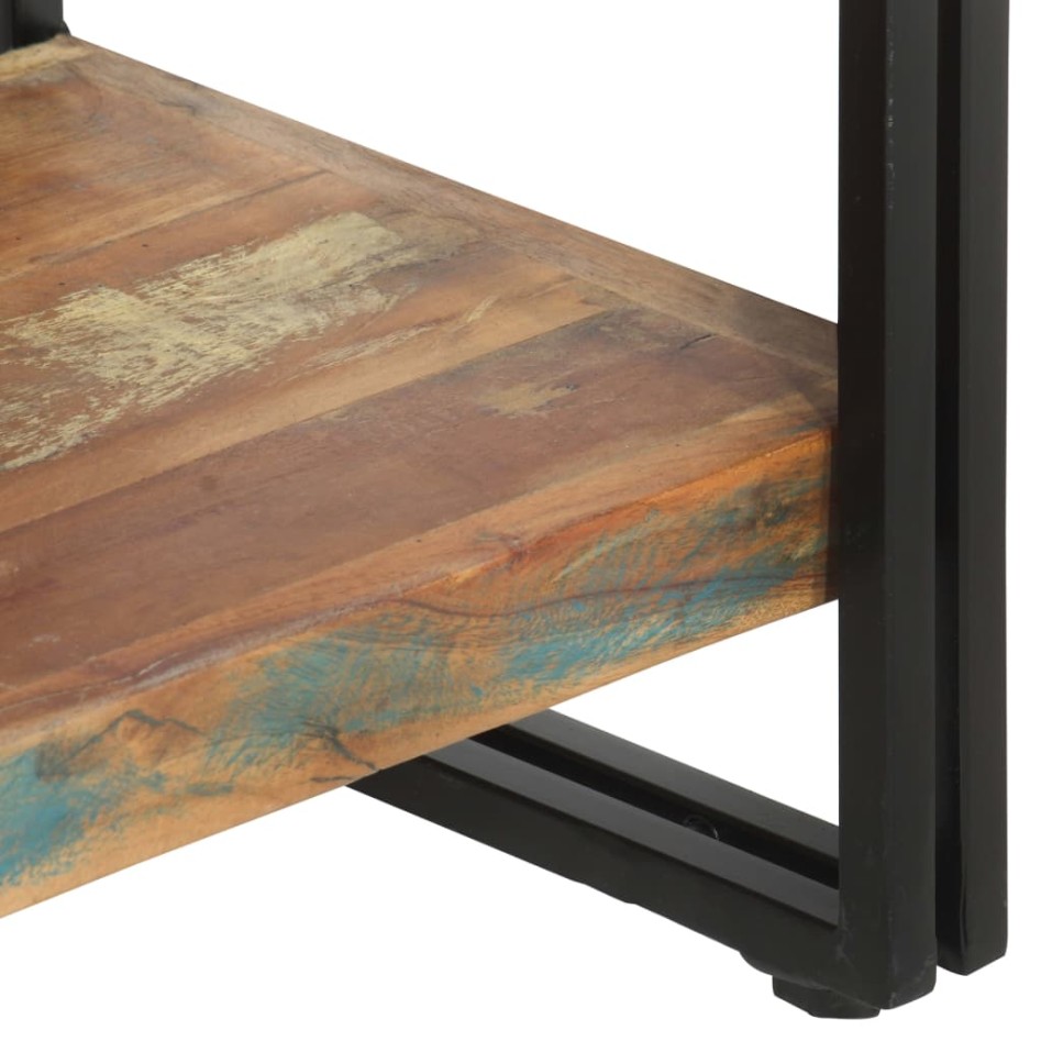 Estantería de 5 niveles de madera maciza reciclada 90x30x180