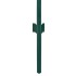 Valla de malla alambre con postes acero 25x1,5 m