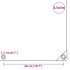 Lona 650 g/m² 3,5x5 m